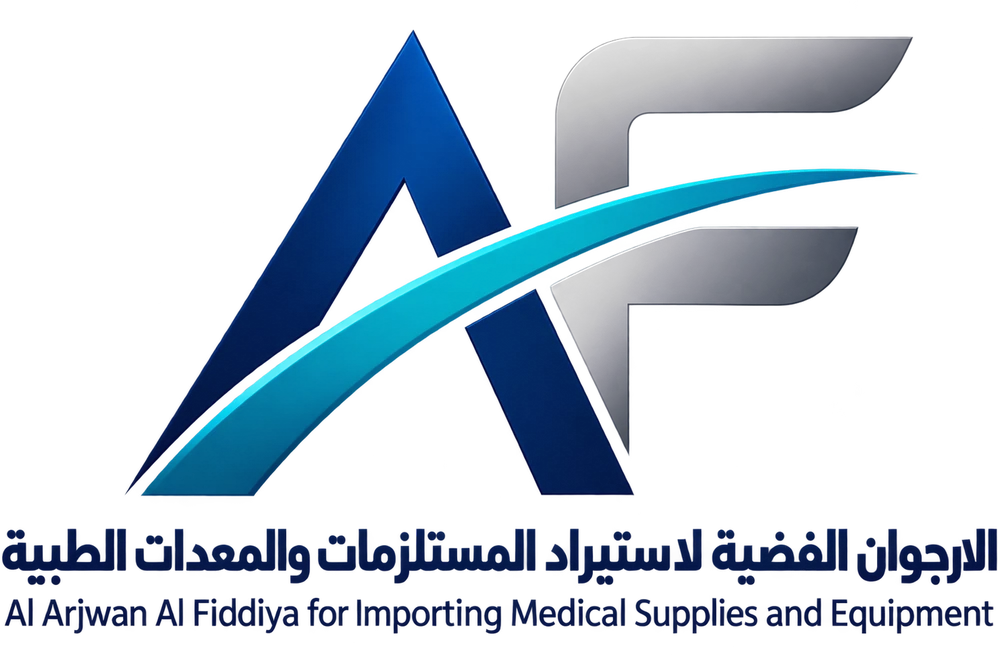 شعار الأرجوان الفضية لاستيراد المستلزمات والمعدات الطبية